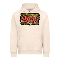 Sandshell ladybug one background Urban Hoodie - BarkalooDesign