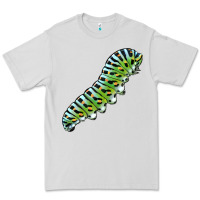Dove Grey Papilio Machaon Caterpillar Premium Tee - LillyAllenDesigns