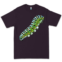 Plum Papilio Machaon Caterpillar Premium Tee - LillyAllenDesigns