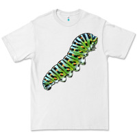 White Papilio Machaon Caterpillar Premium Tee - LillyAllenDesigns