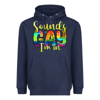 Navy sounds gay i m in Heavyweight Hoodie - Zillion Design Studio
