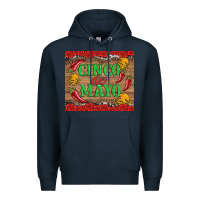 Navy cinco de mayo Premium Hoodie - Artiststas