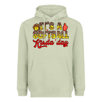 Matcha it s a softball kinda day Heavyweight Hoodie - Zillion Design Studio