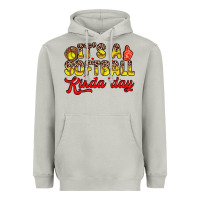 Moon Dust it s a softball kinda day Heavyweight Hoodie - Zillion Design Studio