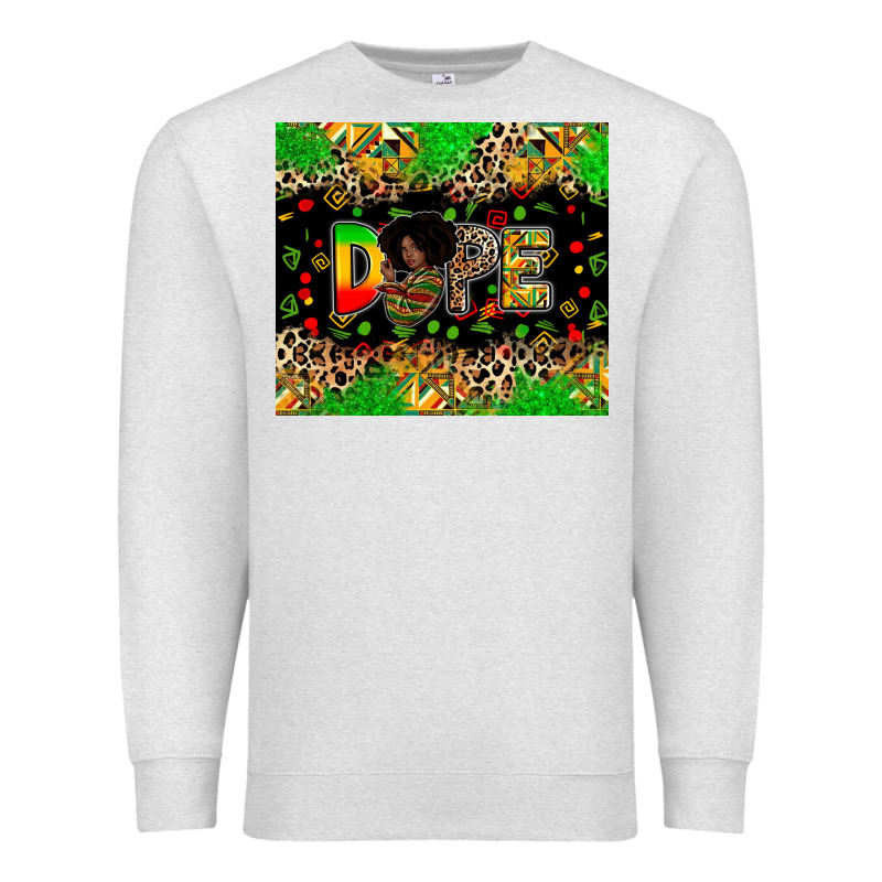Dope Juneteenth Premium Sweatshirt by Zillion Design Studio | Teevron