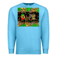 Ocean Blue dope juneteenth Premium Sweatshirt - Zillion Design Studio