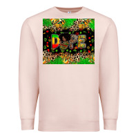 Pale Pink dope juneteenth Premium Sweatshirt - Zillion Design Studio