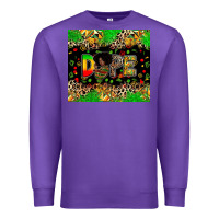 Purple dope juneteenth Premium Sweatshirt - Zillion Design Studio