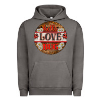 Pigment Tornado hello love bug ladybug ornament Urban Hoodie - BarkalooDesign