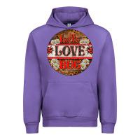 Tulip hello love bug ladybug ornament Urban Hoodie - BarkalooDesign