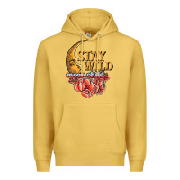 Antique Gold stay wild moon child Premium Hoodie - JahusDesignShop