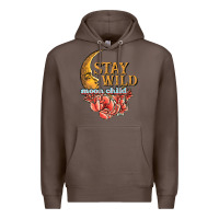 Coffee stay wild moon child Premium Hoodie - JahusDesignShop