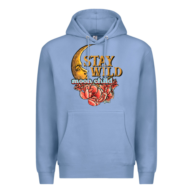 Stay Wild Moon Child Premium Hoodie by JahusDesignShop | Teevron