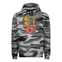 Slate Camo stay wild moon child Premium Hoodie - JahusDesignShop