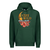Sports Green stay wild moon child Premium Hoodie - JahusDesignShop