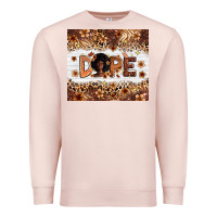 Pale Pink Dope Melanin Premium Sweatshirt - Zillion Design Studio