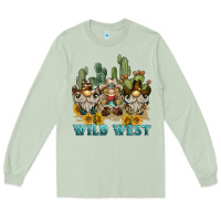 Matcha wild west western gnome Long Sleeve Tee - BarkalooDesign