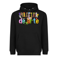 Black maestra de arte Heavyweight Hoodie - texasbilliewilder