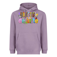 Lavender maestra de arte Heavyweight Hoodie - texasbilliewilder