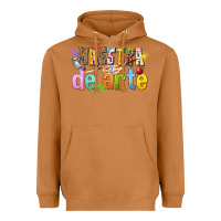 Meerkat maestra de arte Heavyweight Hoodie - texasbilliewilder