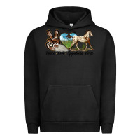 Pigment Black peace love appaloosa horse Urban Hoodie - LillyAllenDesigns