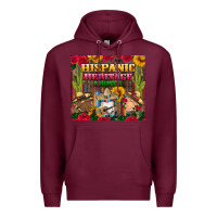 Burgundy hispanic heritage month gnomes tumbler Premium Hoodie - BundleAndBundleShop