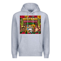 Heather Grey hispanic heritage month gnomes tumbler Premium Hoodie - BundleAndBundleShop