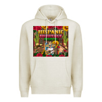 Oatmeal Heather hispanic heritage month gnomes tumbler Premium Hoodie - BundleAndBundleShop