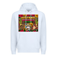 White hispanic heritage month gnomes tumbler Premium Hoodie - BundleAndBundleShop