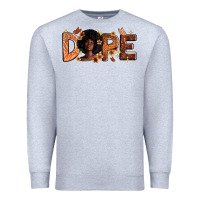 Heather Grey Dope Melanin Premium Sweatshirt - Zillion Design Studio