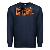 Navy Dope Melanin Premium Sweatshirt - Zillion Design Studio