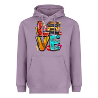 Love School Bus Heavyweight Hoodie | Teevron
