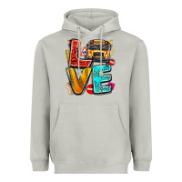 Moon Dust love school bus Heavyweight Hoodie - texasbilliewilder