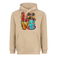 Mushroom love school bus Heavyweight Hoodie - texasbilliewilder