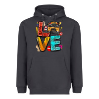 Smoke love school bus Heavyweight Hoodie - texasbilliewilder