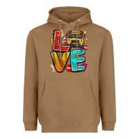 Toasted Coconut love school bus Heavyweight Hoodie - texasbilliewilder