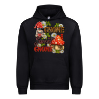 Black gnome sweet gnome Urban Hoodie - BarkalooDesign
