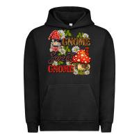 Pigment Black gnome sweet gnome Urban Hoodie - BarkalooDesign