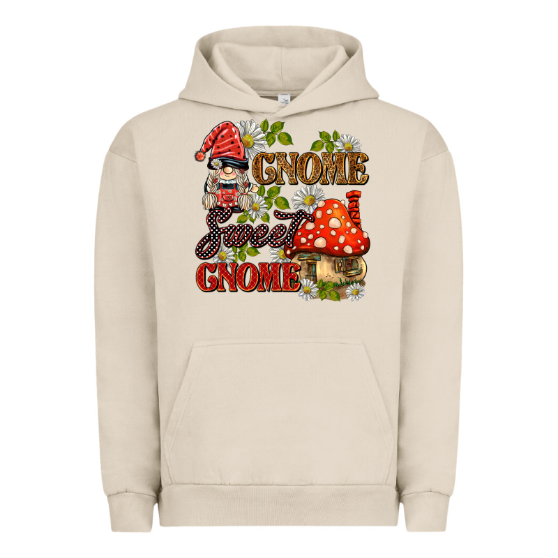 Gnome Sweet Gnome Urban Hoodie by BarkalooDesign | Teevron