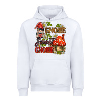 White gnome sweet gnome Urban Hoodie - BarkalooDesign