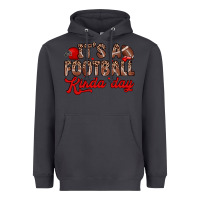 Smoke it s a football kinda day Heavyweight Hoodie - Zillion Design Studio