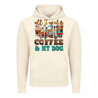 Vintage Artic all i need is coffee and my dog Vintage Hoodie - AdoDesignShop