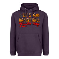 Plum it s a basketball kinda day Heavyweight Hoodie - Zillion Design Studio