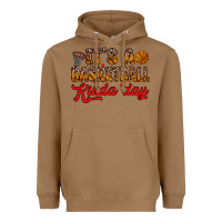 Toasted Coconut it s a basketball kinda day Heavyweight Hoodie - Zillion Design Studio