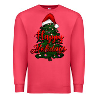 Cardinal happy holidays christmas tree Premium Sweatshirt - RanaPortraitStore