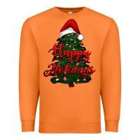 Carrot happy holidays christmas tree Premium Sweatshirt - RanaPortraitStore