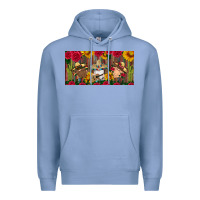 Colony Blue hispanic heritage month gnomes tumbler license plate Premium Hoodie - BundleAndBundleShop