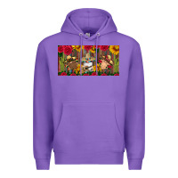 Purple hispanic heritage month gnomes tumbler license plate Premium Hoodie - BundleAndBundleShop