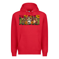 Red hispanic heritage month gnomes tumbler license plate Premium Hoodie - BundleAndBundleShop