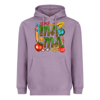 Lavender mama teacher Heavyweight Hoodie - texasbilliewilder